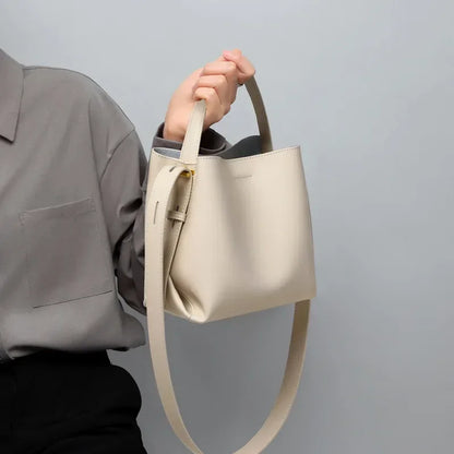 Bolsa Bucket Couro Legítimo Luxury
