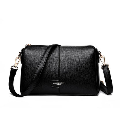 Bolsa Feminina de Couro Legítimo – Designer Luxury Shoulder & Crossbody