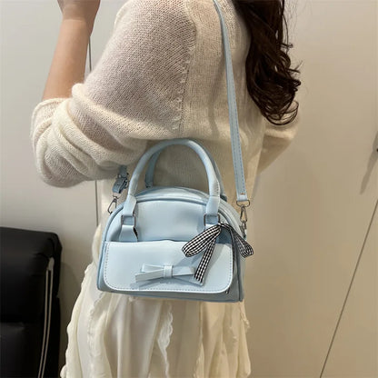 Bolsa Boston Laço Minimalista Versátil