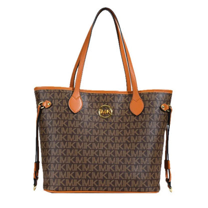 Bolsa Feminina Tote Couro Luxo – Alça de Ombro Vintage Minimalista