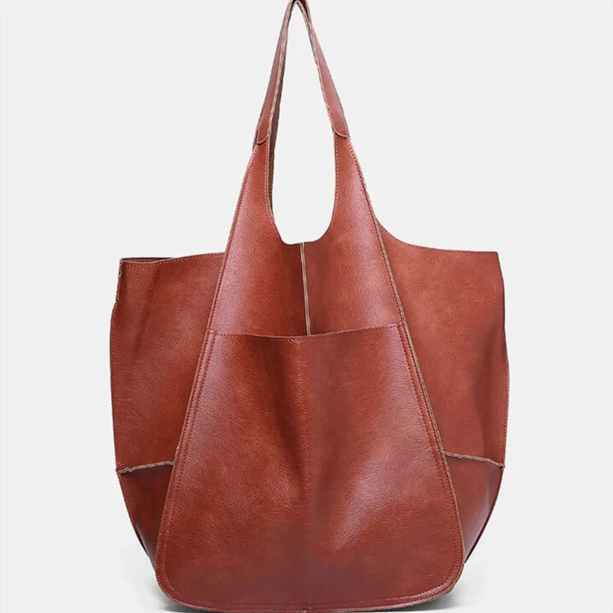 Women's Soft Tote Bag – Large Capacity & Retro Style