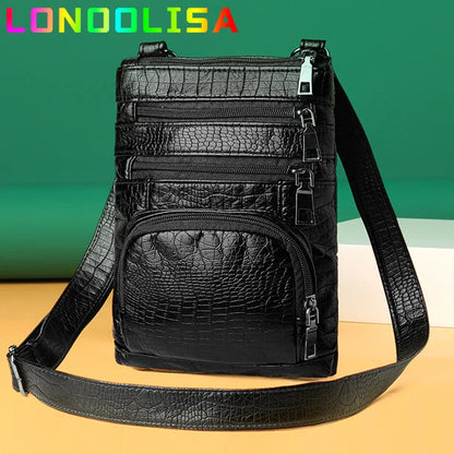 Bolsa Feminina “Many Pockets” – Flap Retrô com Múltiplos Bolsos & Alça Ombro/Transversal