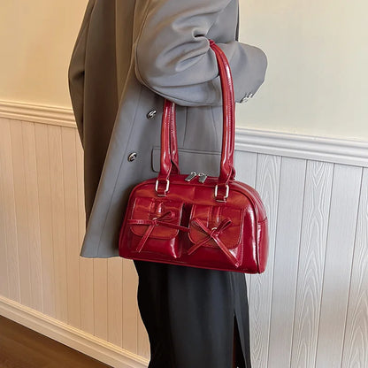 Bolsa Shoulder Bow Ballet Chic