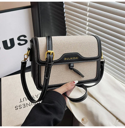 Bolsa Shoulder Color-Block Elegante