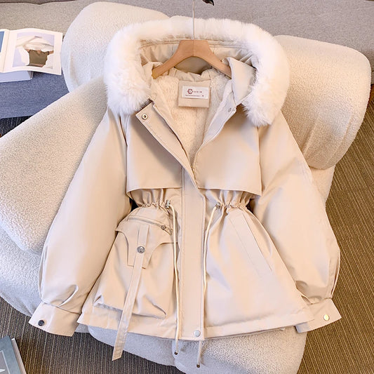 Casaco Winter Luxe – Fleece Premium & Cintura Marcada