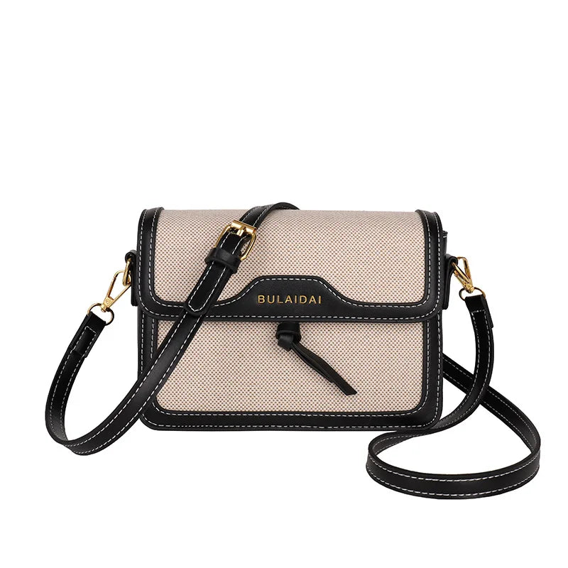 Bolsa Shoulder Color-Block Elegante