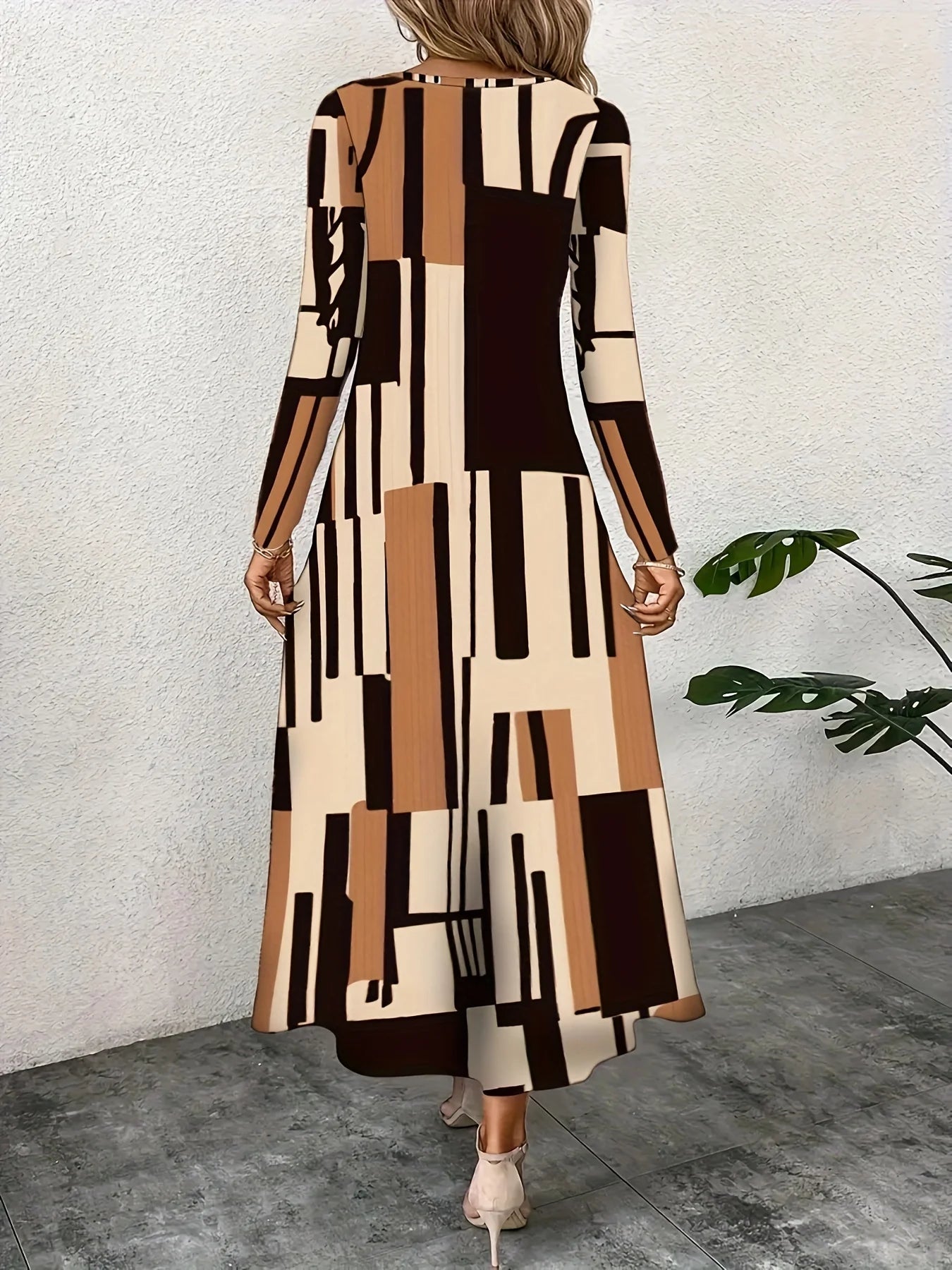 Vestido Feminino Solto Casual – Estilo Temperamento Lumora