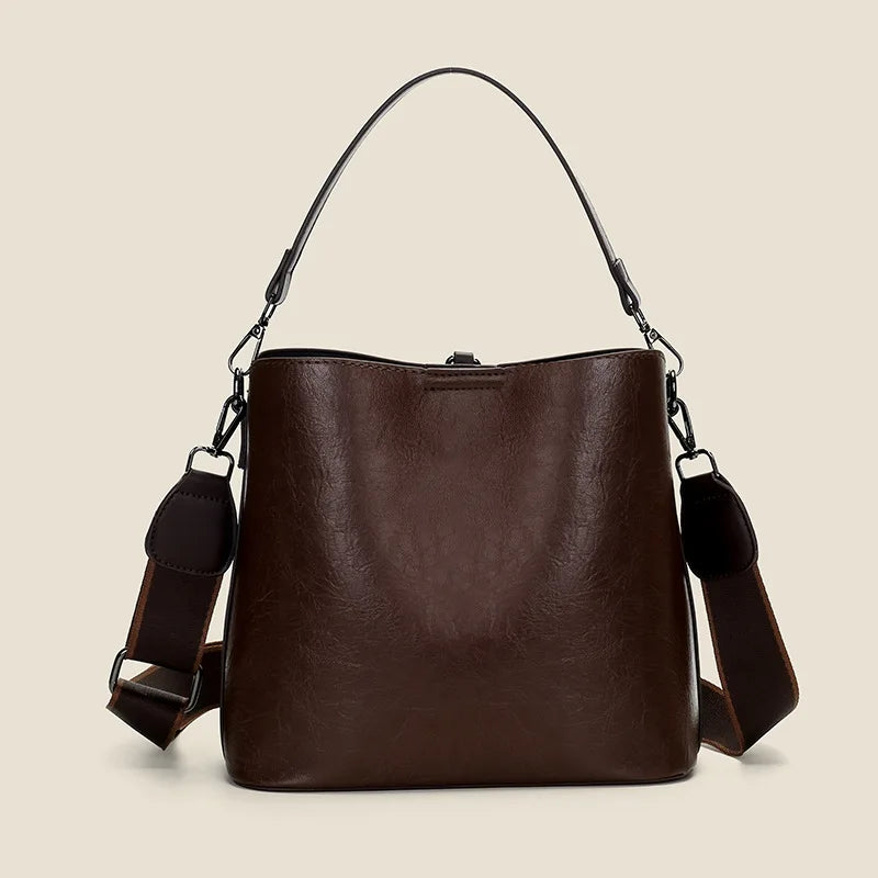 ‌2025 New Fashion Bucket Bag – Versatile Tote & Crossbody