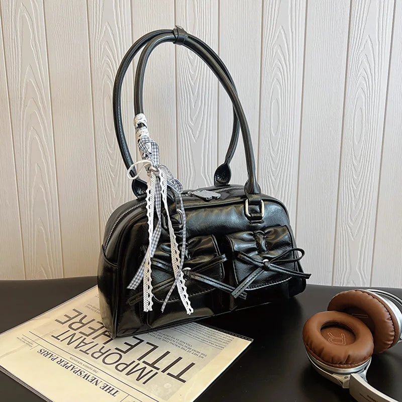 Bolsa Shoulder Bow Ballet Chic