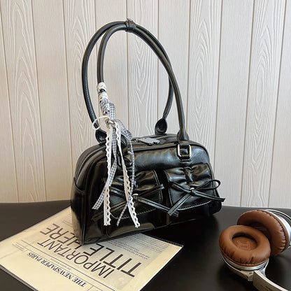 Bolsa Shoulder Bow Ballet Chic