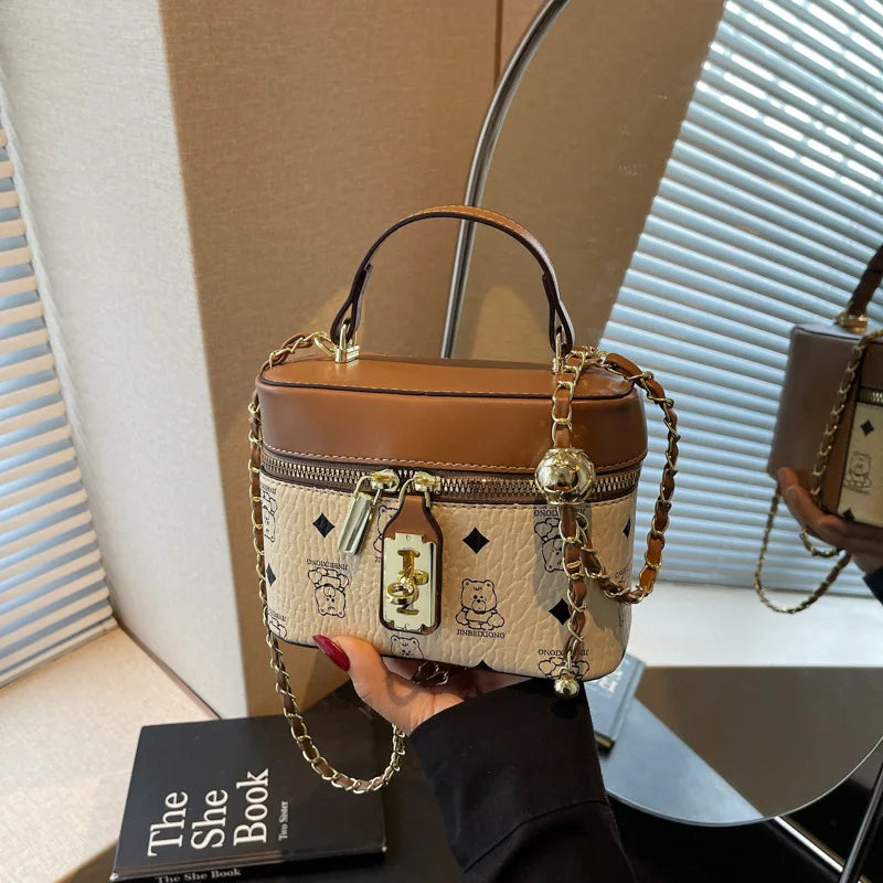 Bolsa Tote Feminina Estampa 2025 – Versátil Dia & Noite