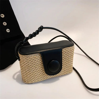 Bolsa Rattan Boho – Charme Natural e Estilo Versátil para Verão & Vida Urbana