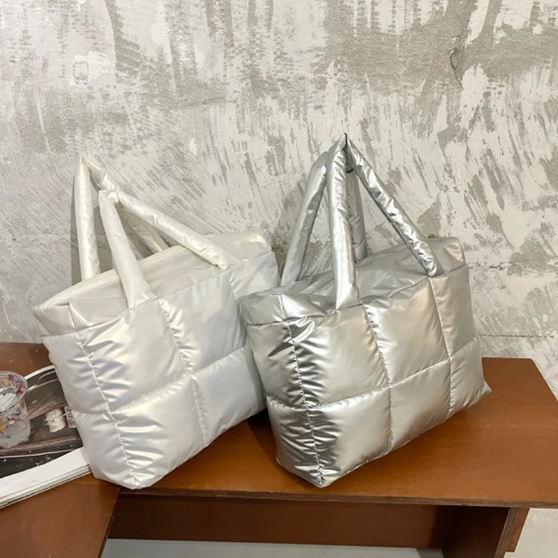 Bolsa Tote Quilted Grande Elegância