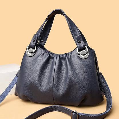 Bolsa Feminina Crossbody Couro Luxo – Design Casual & Clássico