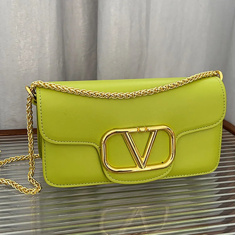 Bolsa Shoulder Chain Elegância Versátil