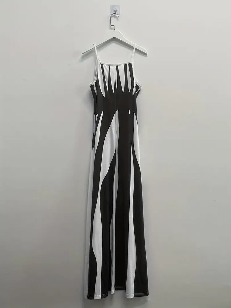 Vestido Abstract Maxi – Arte & Leveza