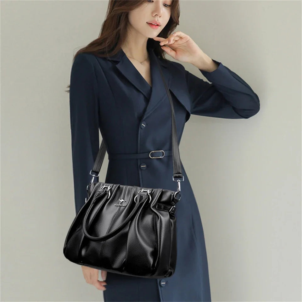 Bolsa Tote Soft Leather – Elegância, Praticidade e Sofisticação Diária