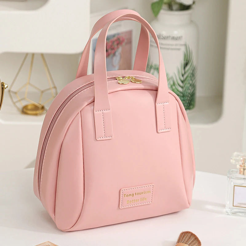 Necessaire Shell com Grande Capacidade – Organizadora de Maquiagem