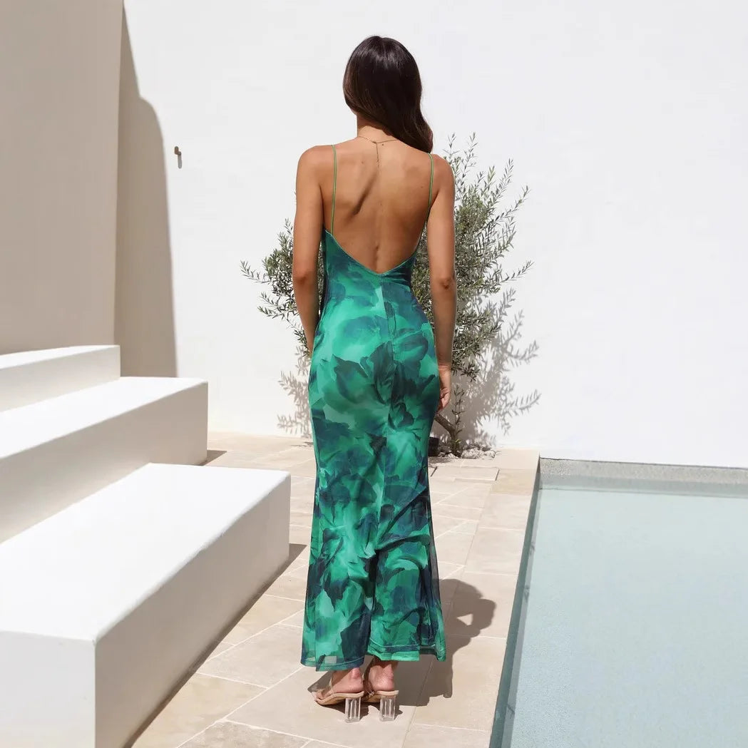 Vestido Boho Backless – Verão com Charme