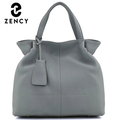 Bolsa Zency em Couro Legítimo Soft – Shopper, Crossbody & Bucket Tote