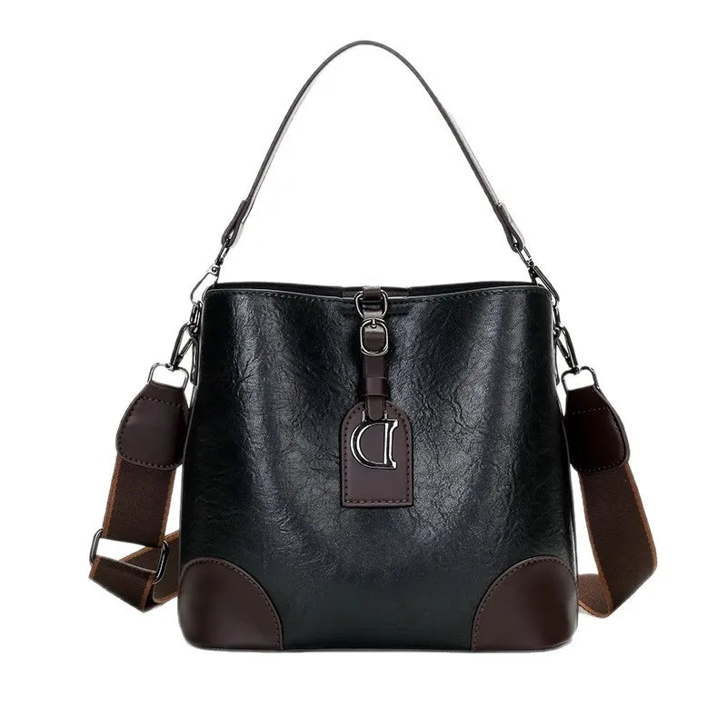‌2025 New Fashion Bucket Bag – Versatile Tote & Crossbody
