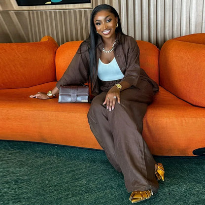 Conjunto Linen Elegance – Sofisticação Natural