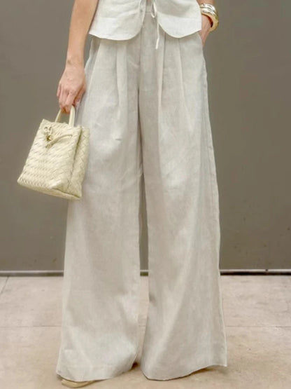 Conjunto Office Chic 2025 – Elegância Moderna em Tons Neutros