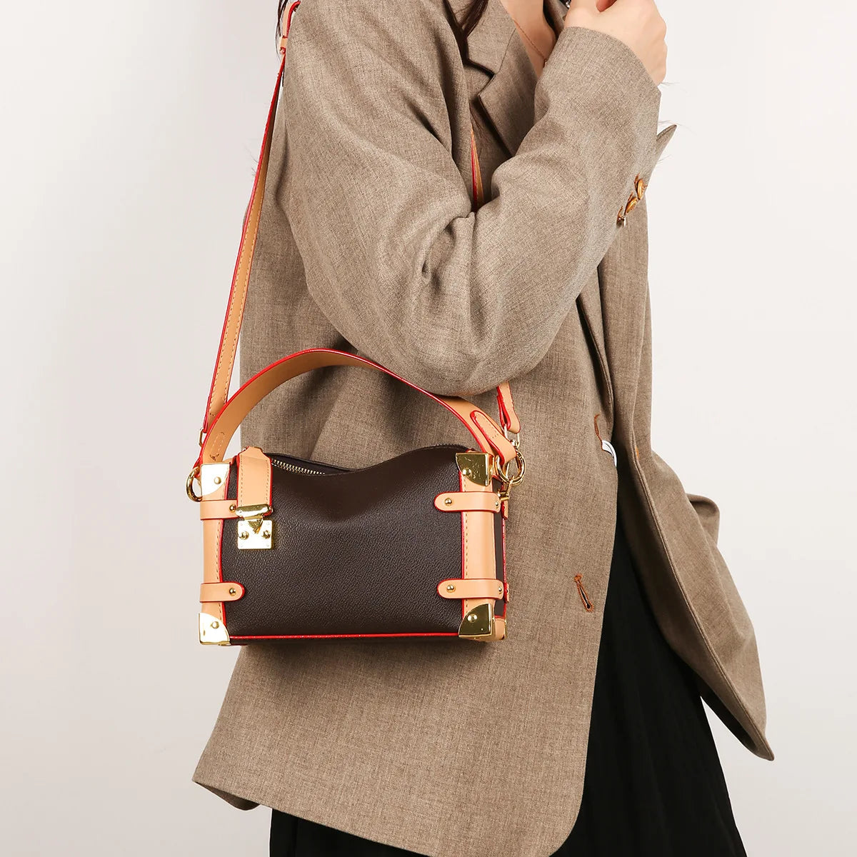 Bolsa Feminina Bucket 2025 – Ombro & Transversal Minimalista e Versátil