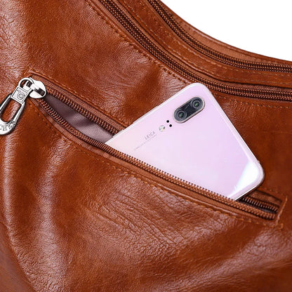 Bolsa Shoulder Couro Premium Versátil