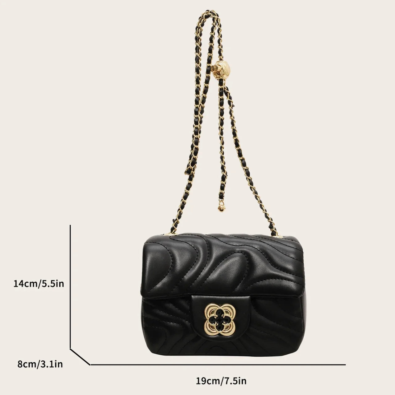Bolsa Clutch Chain Luxo Essentials