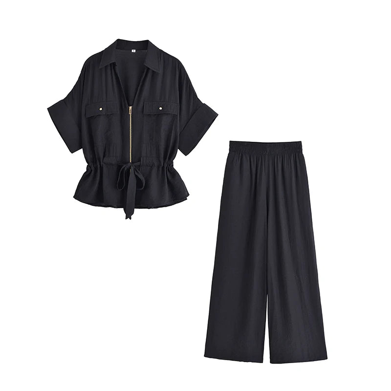 Conjunto Street Chic – Elegância Urbana & Conforto