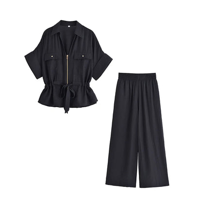 Conjunto Street Chic – Elegância Urbana & Conforto