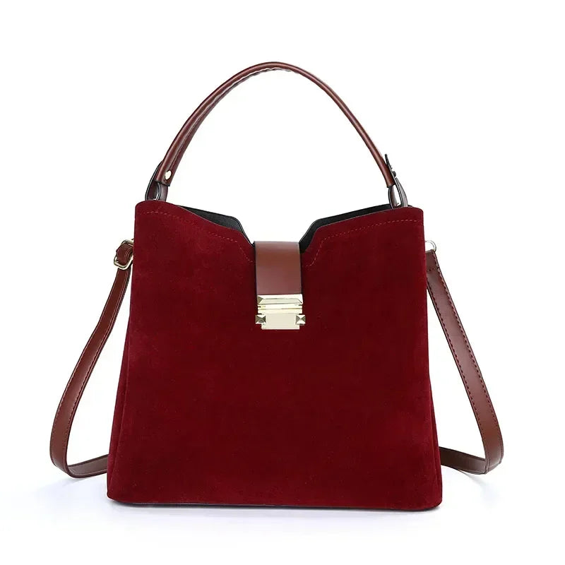 Bolsa Feminina PU com Fecho Hasp – Clássica e Versátil