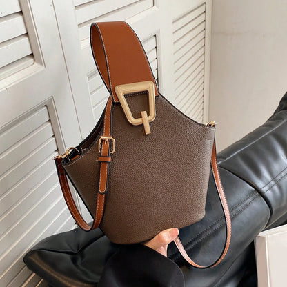 Contrast Color Women's Bag – Versatile Crossbody &amp; Shoulder