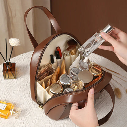 Necessaire Shell com Grande Capacidade – Organizadora de Maquiagem