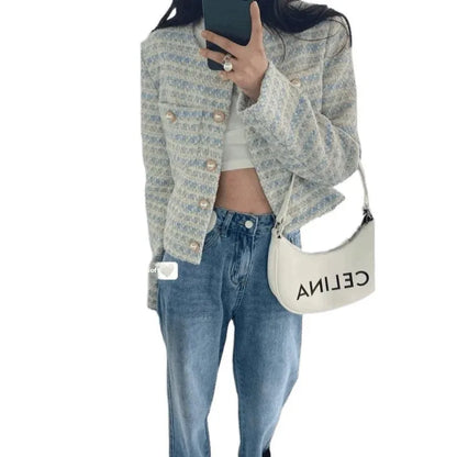 Pearl Button Knit Cardigan – Casual Elegance