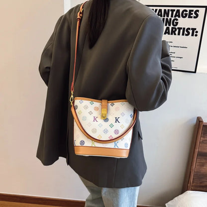 Bucket Bag Feminina Luxury 2025 – Versátil Ombro/Transversal