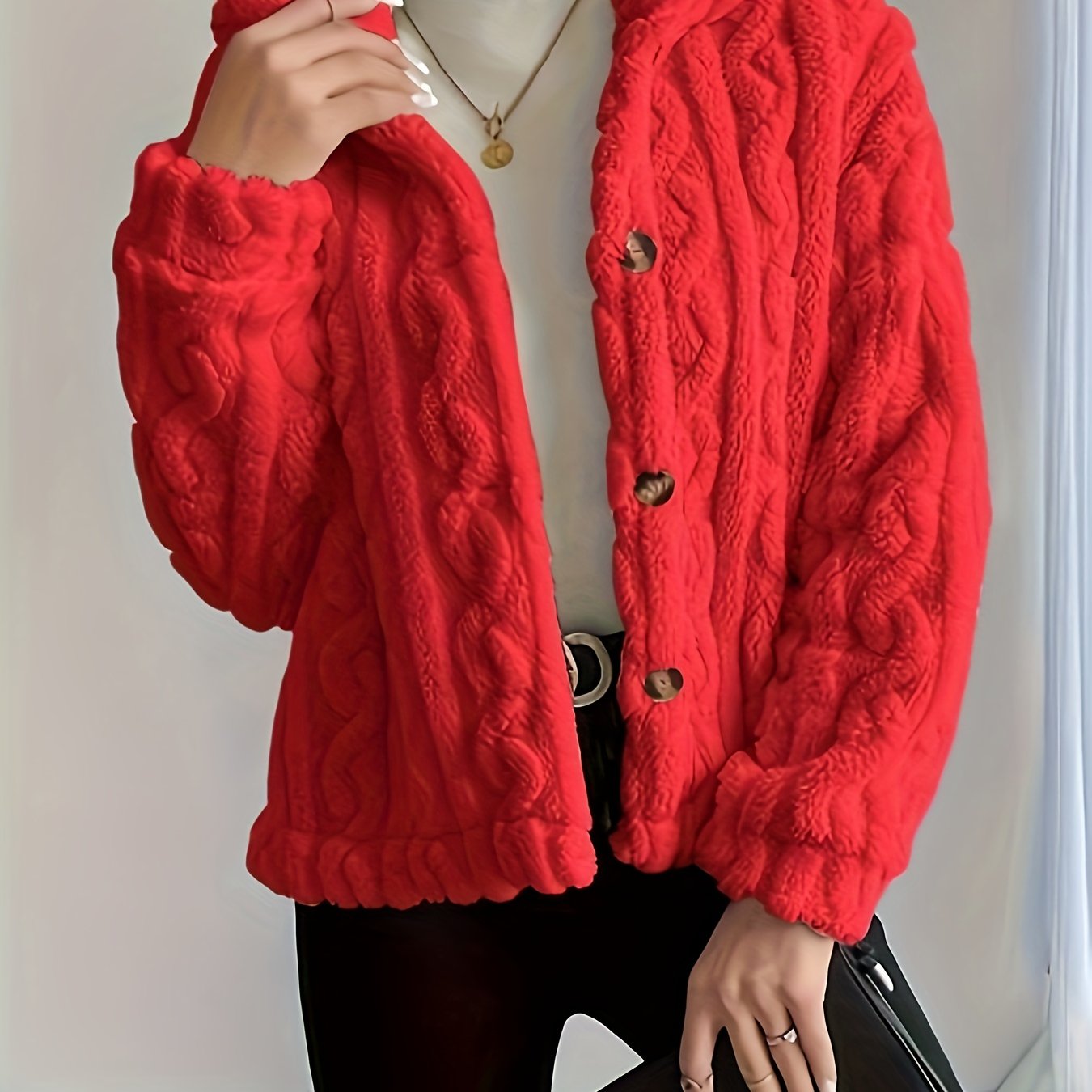 Jaqueta Lapela Elegance – Dourado & Pesponto Branco