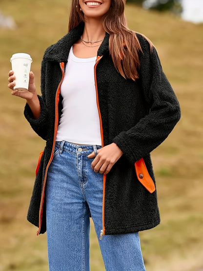 Jaqueta Sherpa Fleece Aconchego – Inverno Premium