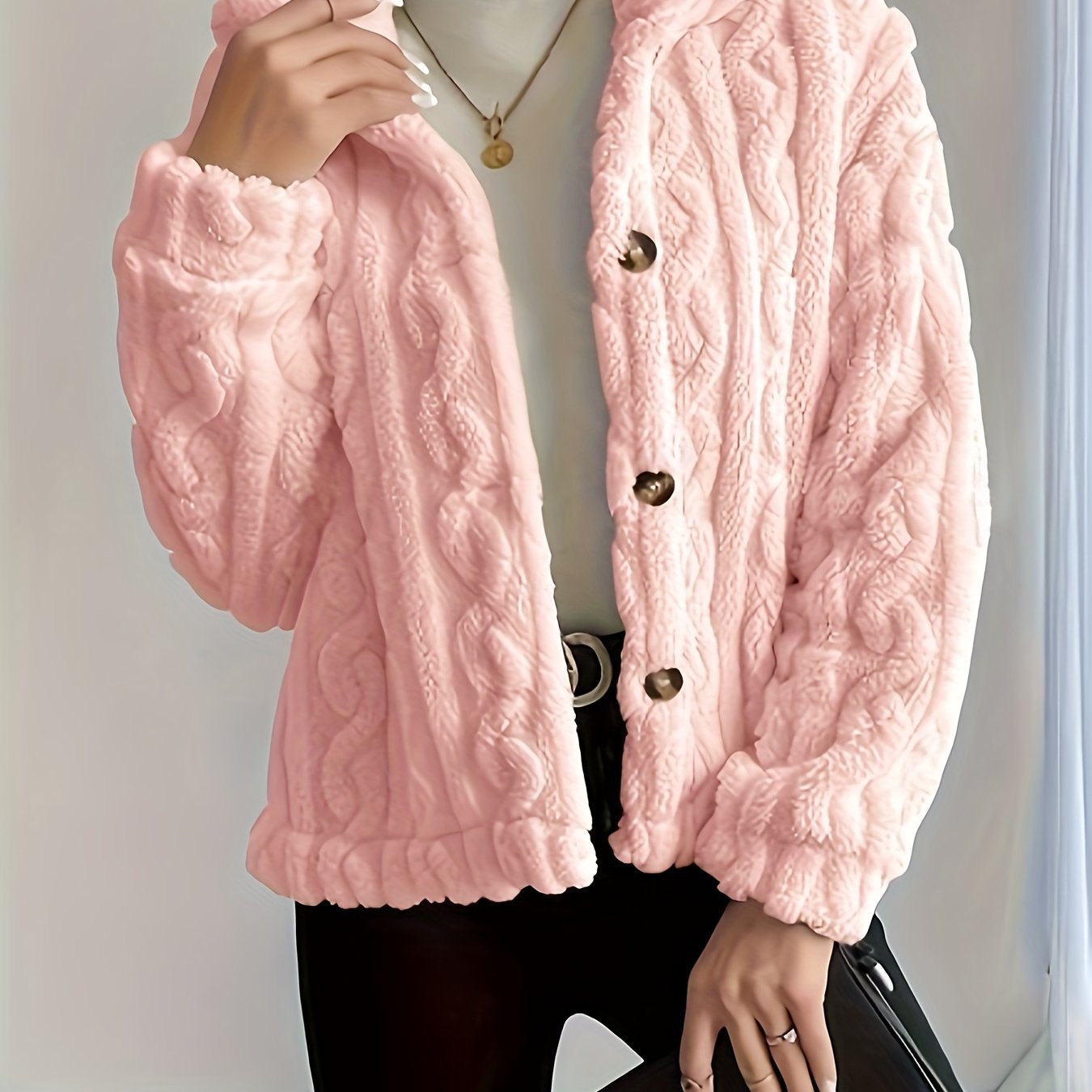 Jaqueta Lapela Elegance – Dourado & Pesponto Branco