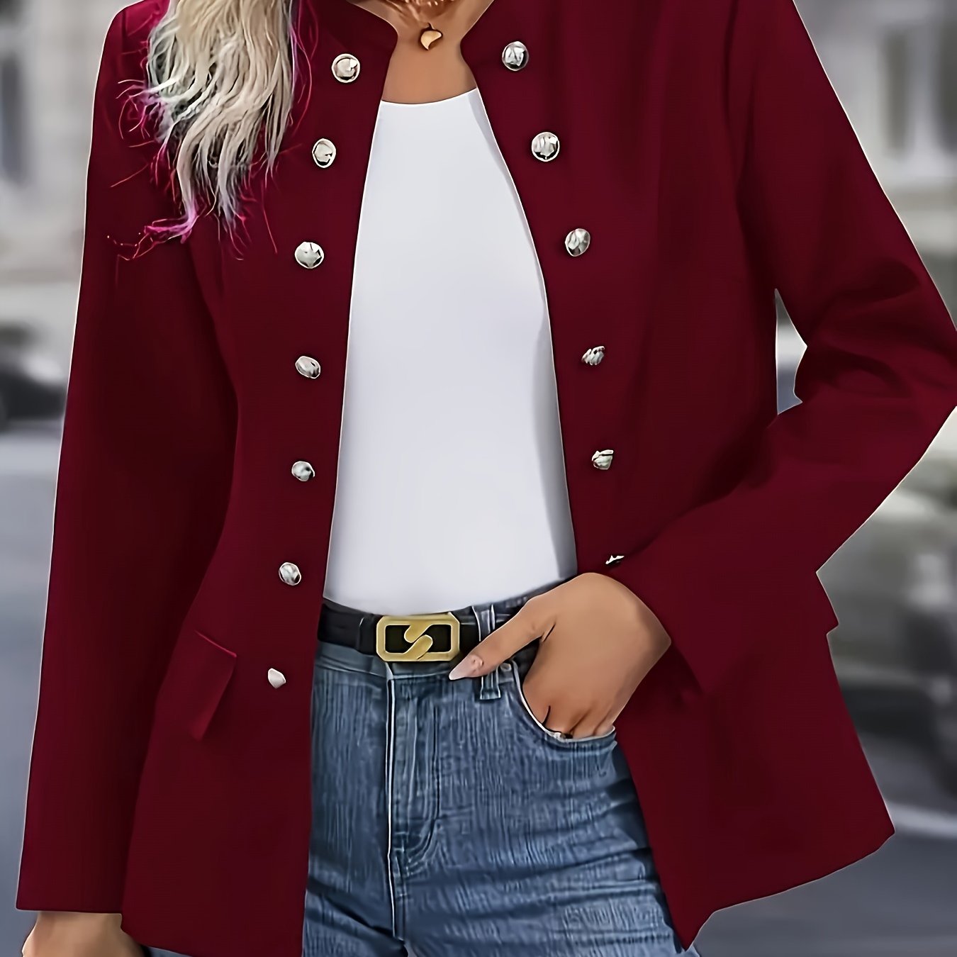 Blazer elegante - Casual & Profissional