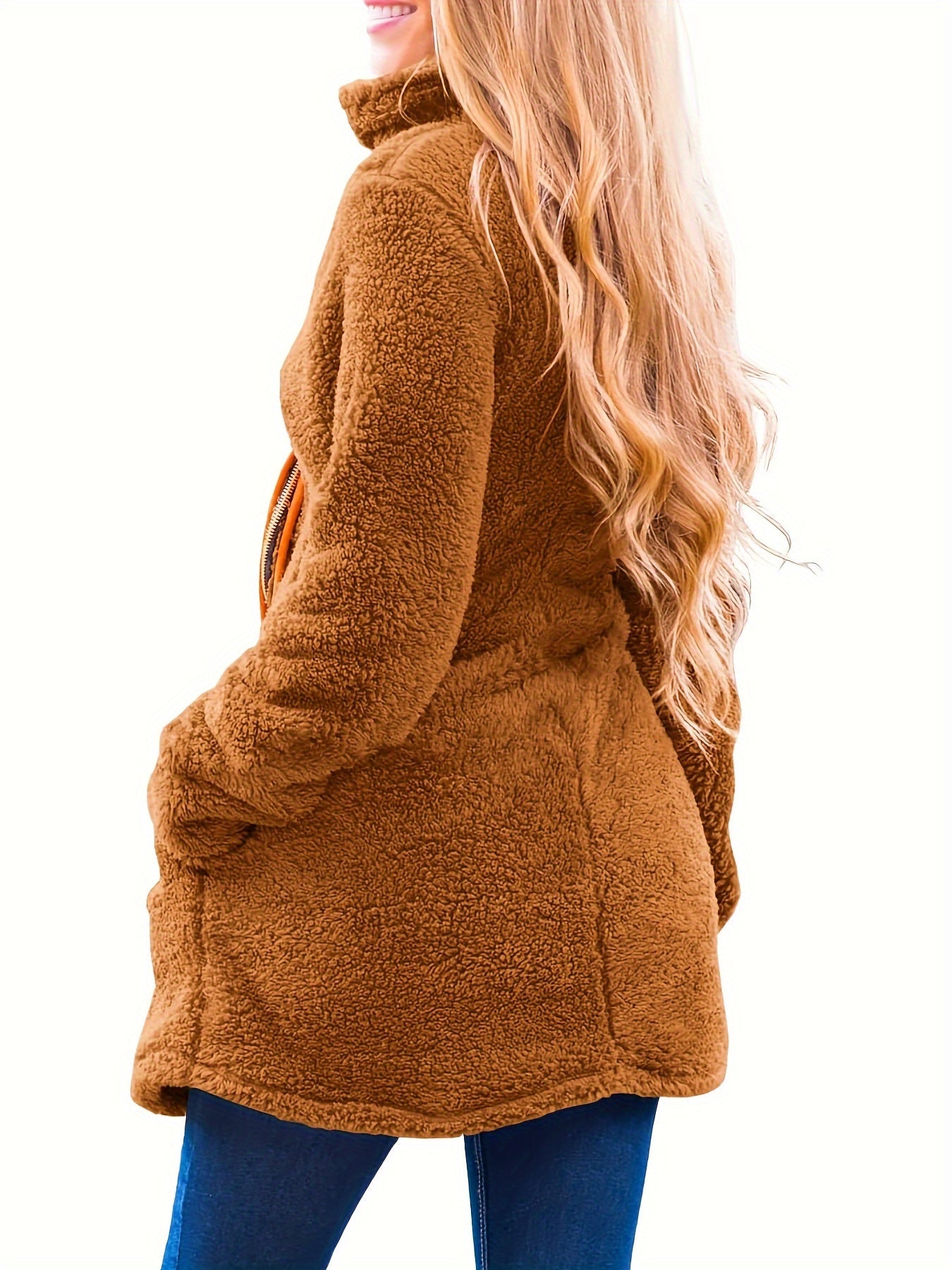 Jaqueta Sherpa Fleece Aconchego – Inverno Premium