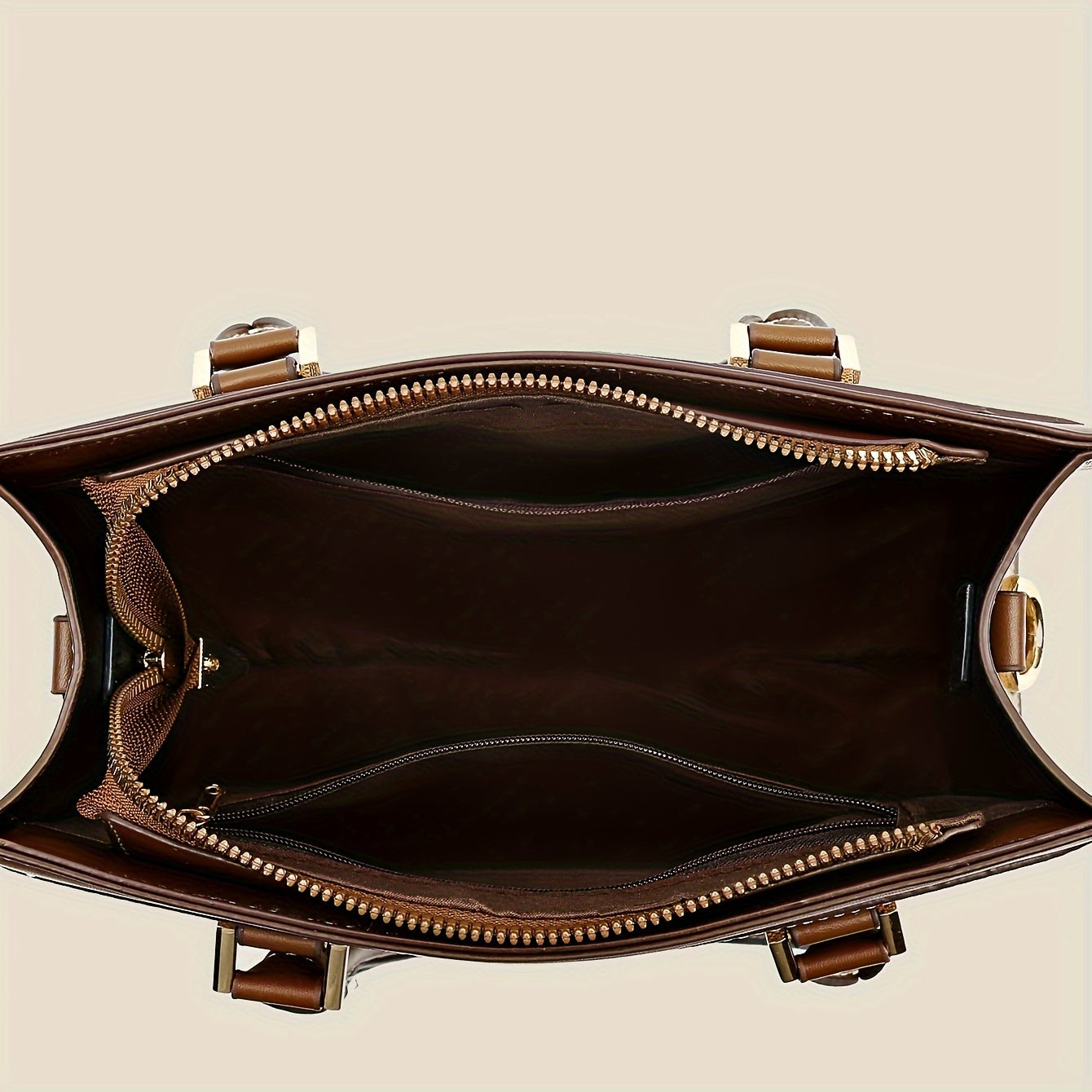 Kit 3 Bolsas Femininas Grande Capacidade – Tote, Handbag & Porta-Cartões Essencial