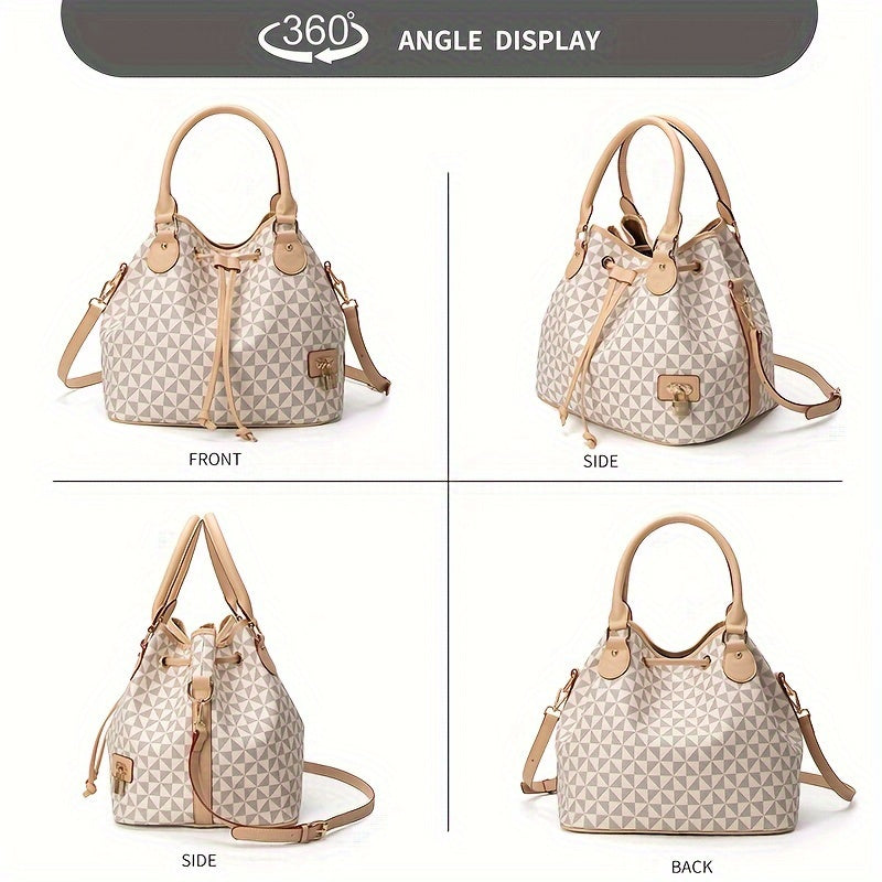 Bolsa Feminina Tote & Hobo Versátil – Alça Ajustável, Ombro ou Transversal