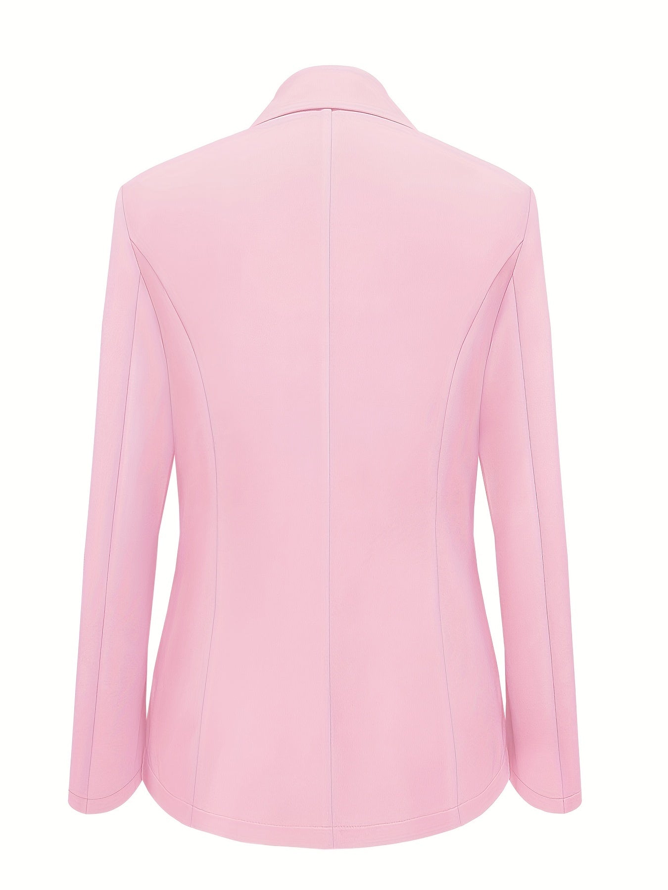 Blazer Sólido Lapela Premium – Elegância Corporativa