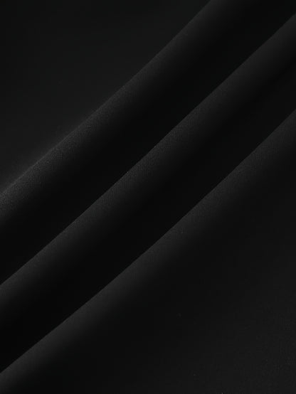 Blazer Feminino Chic – Barra Fria, Manga Longa & Botões Decorativos