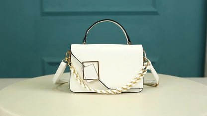 Coleção Bolsas Femininas  – Crossbody, Tote & Mini Quadrada em Cores Sólidas