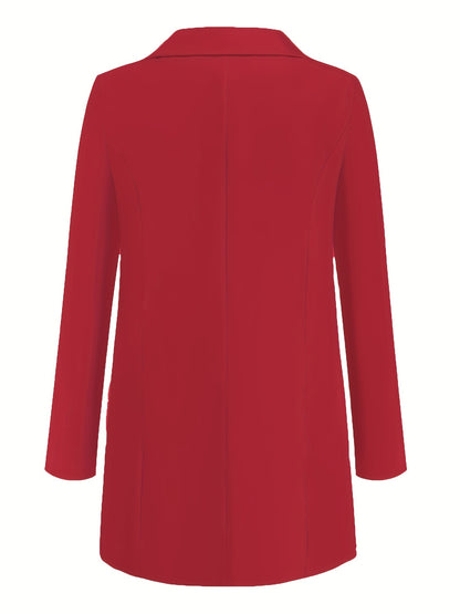 Blazer Plus Size Essencial – Corte Sofisticado