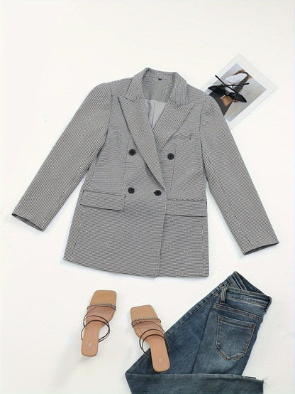 Conjunto Blazer Feminino Sparkle – Dupla­botão & Dupla­breasted