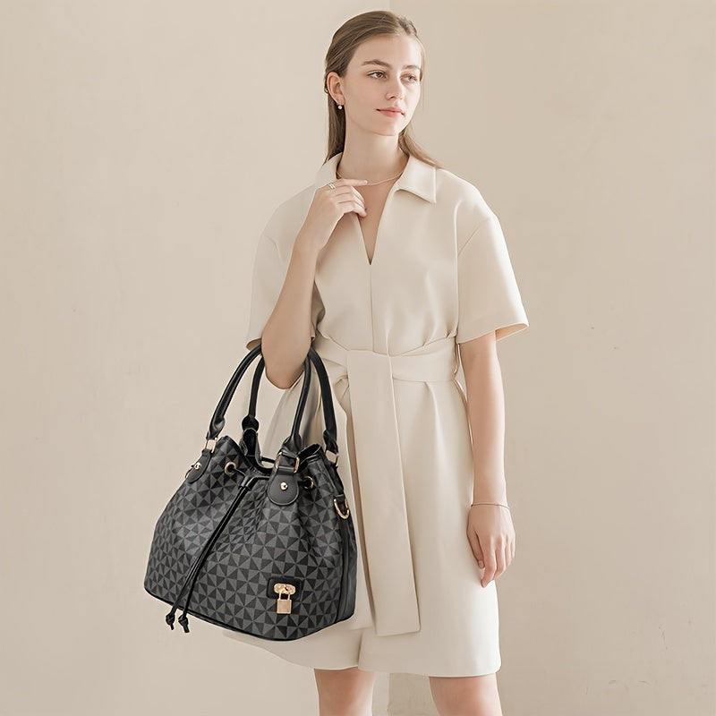 Bolsa Feminina Tote & Hobo Versátil – Alça Ajustável, Ombro ou Transversal